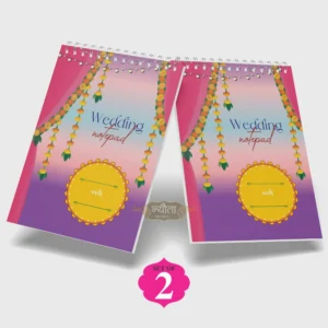 Wedding Notepad (Set of 2)