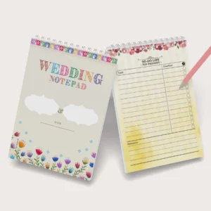 Wedding Notepad (Checklist)