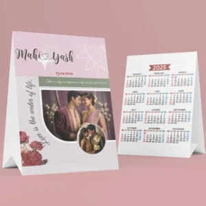 Table Tent Calendar 2026