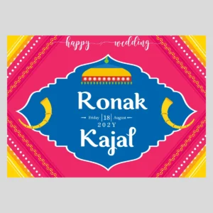 Wedding Vehicle Sticker-112