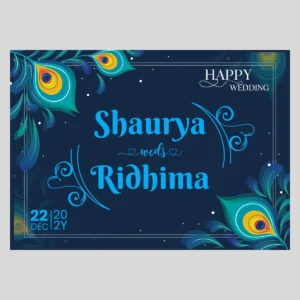 Wedding Vehicle Sticker-116