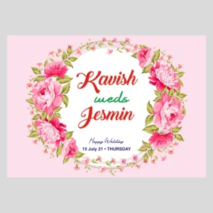 Wedding Vehicle Sticker-102