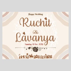 Wedding Vehicle Sticker-120