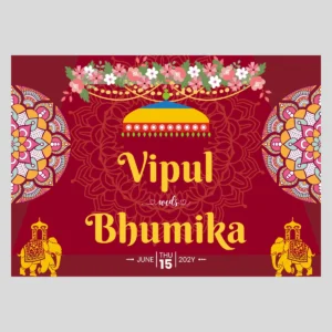 Wedding Vehicle Sticker-126