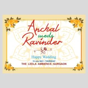 Wedding Vehicle Sticker-103