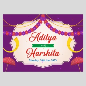 Wedding Vehicle Sticker-109